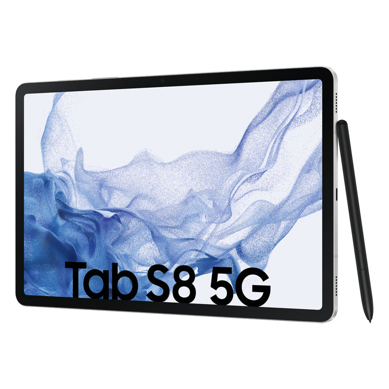 Samsung Galaxy Tab S8 - 11" TFT / 8GB / 128GB / WiFi / 5G / Silver - Tablet