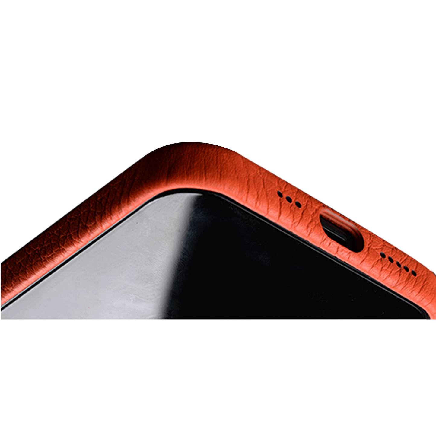 Melkco Paris Premium Leather Case - Apple iPhone 12/12 Pro / Orange