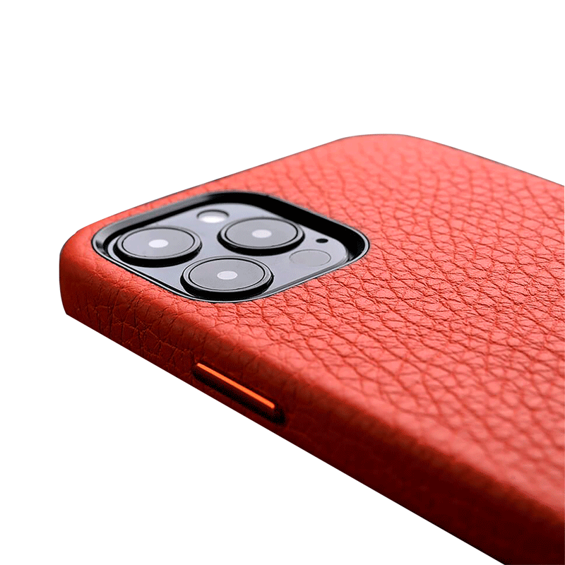 Melkco Paris Premium Leather Case - Apple iPhone 12 Pro Max / Orange