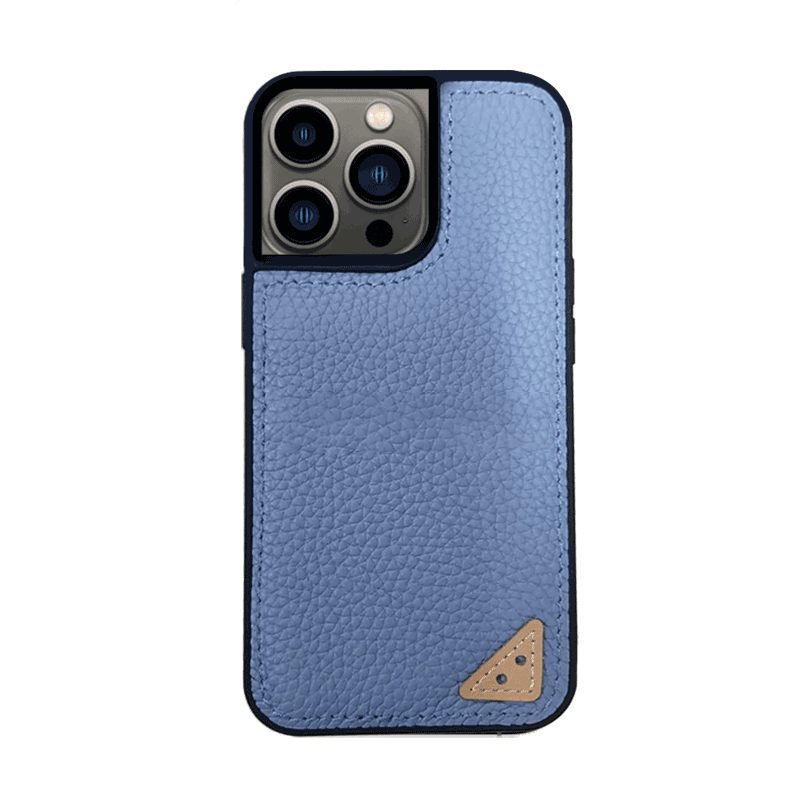 Melkco Leather Snap Case - Apple iPhone 13 Pro / Blue