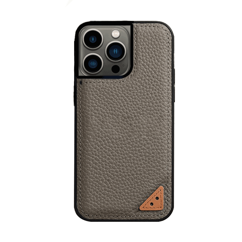 Melkco Leather Snap Case - Apple iPhone 13 Pro / Grey