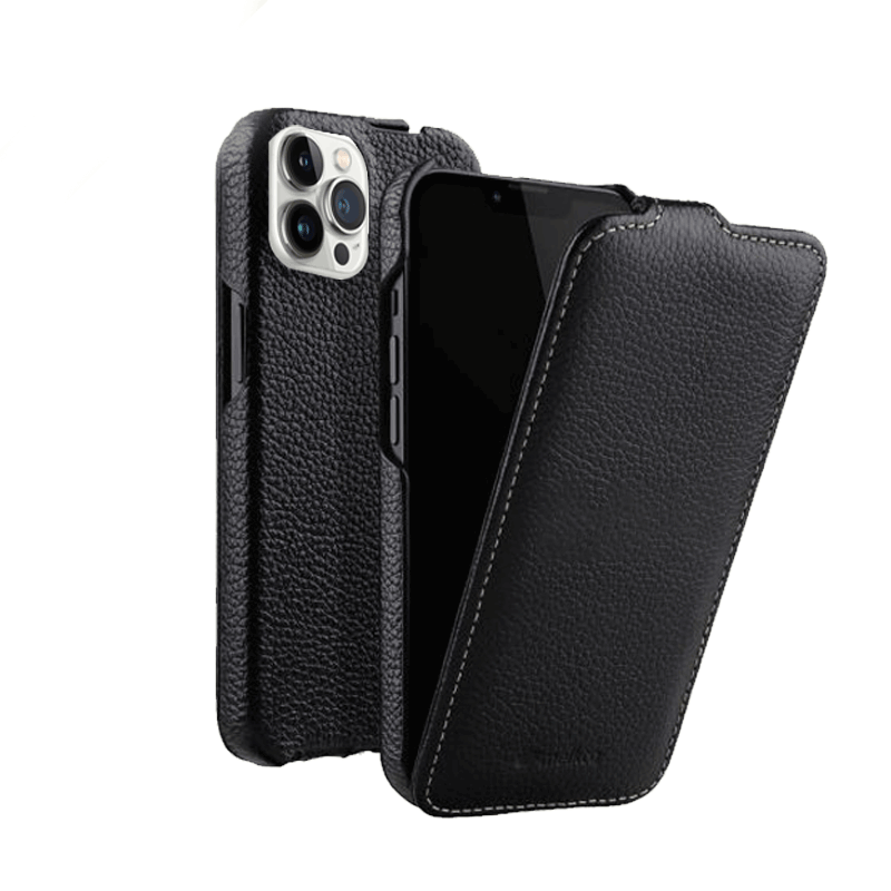 Melkco Jacka Leather Case - Apple iPhone 13 Pro / Black