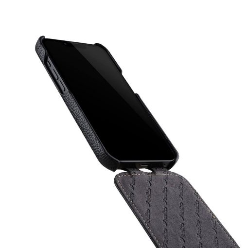 Melkco Jacka Leather Case - Apple iPhone 13 Pro / Black