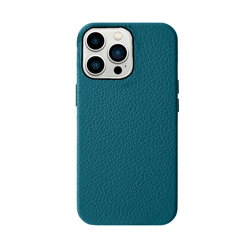 Melkco Paris Premium Leather Case - Apple iPhone 13 Pro / Lake Blue