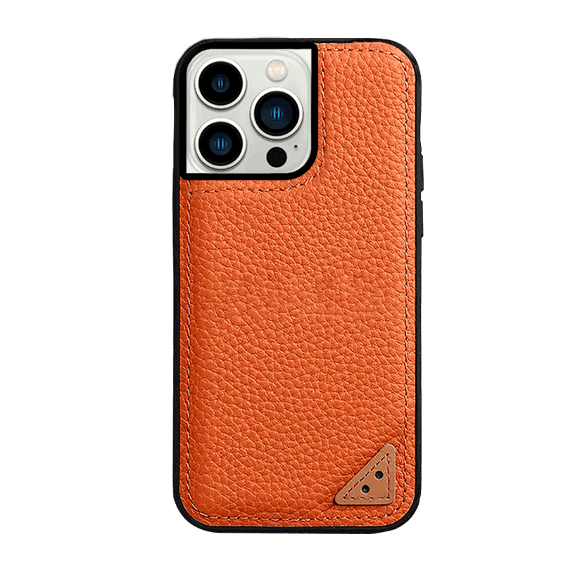 Melkco Leather Snap Case - Apple iPhone 13 Pro Max / Orange