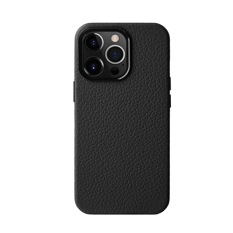 Melkco Paris Premium Leather Case For iPhone 13 Pro Max- Black