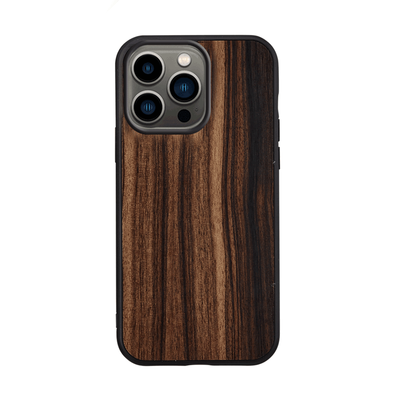 Wooden Case For iPhone13 Pro Max-Ebony