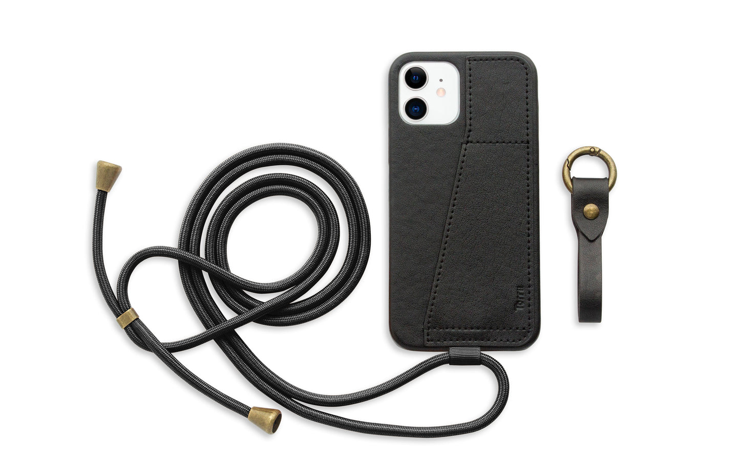 Torrii Koala Leather Case - iPhone 12 & 12  Pro / Black