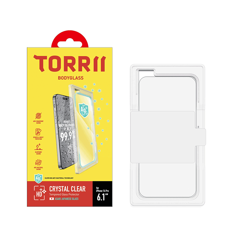 Torrii Bodyglass Screen Protector For iPhone 14 - Clear