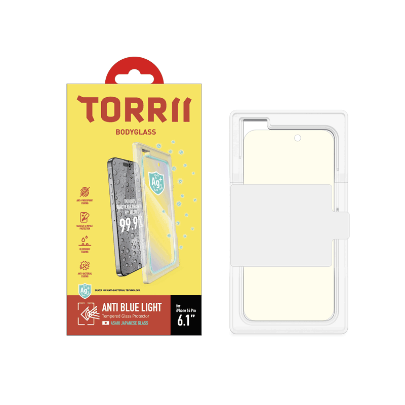 Torrii Bodyglass Screen Protector For Apple iPhone 14 Pro - Anti Blue Light Clear