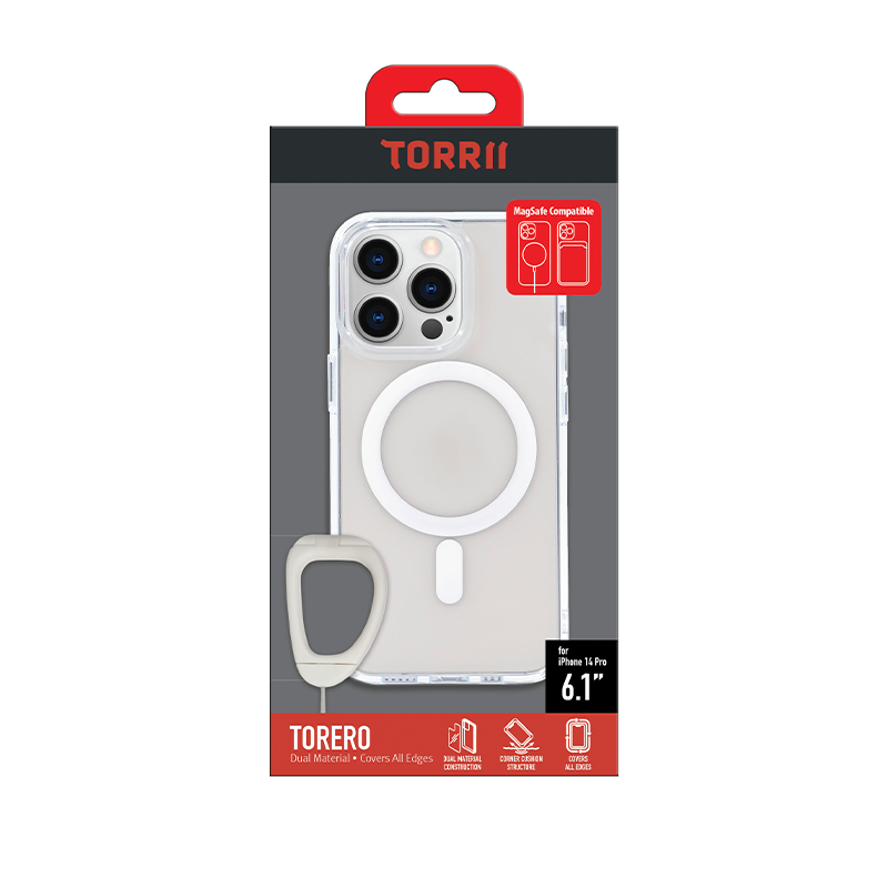 Torrii Torero Magsafe Case For Apple iPhone 14 Pro - Clear