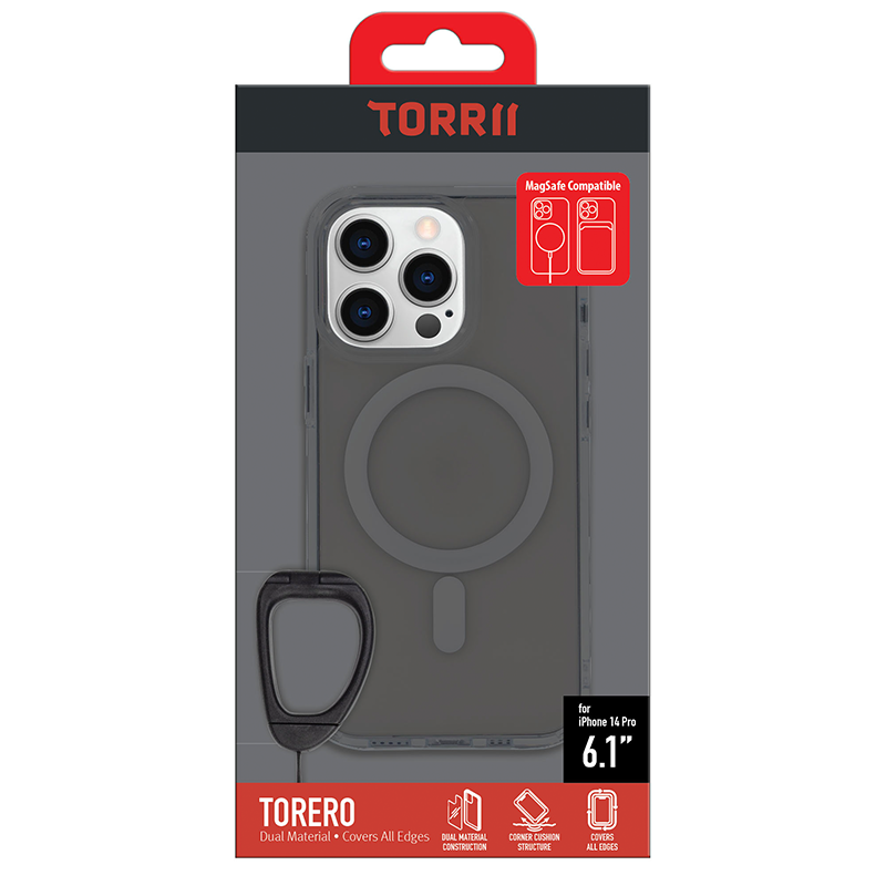 Torrii Torero Magsafe Case For Apple iPhone 14 Pro - Black