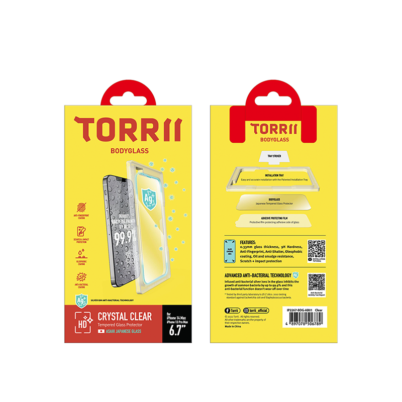 Torrii Bodyglass Screen Protector For Apple iPhone 14 Plus - Clear