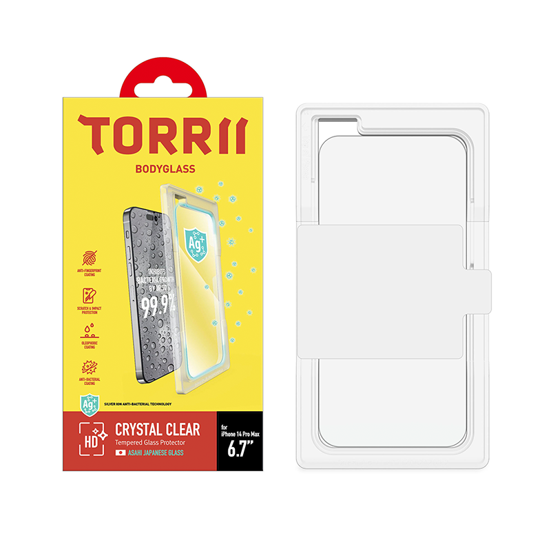 Torrii Bodyglass Screen Protector For Apple iPhone 14 Pro Max - Clear