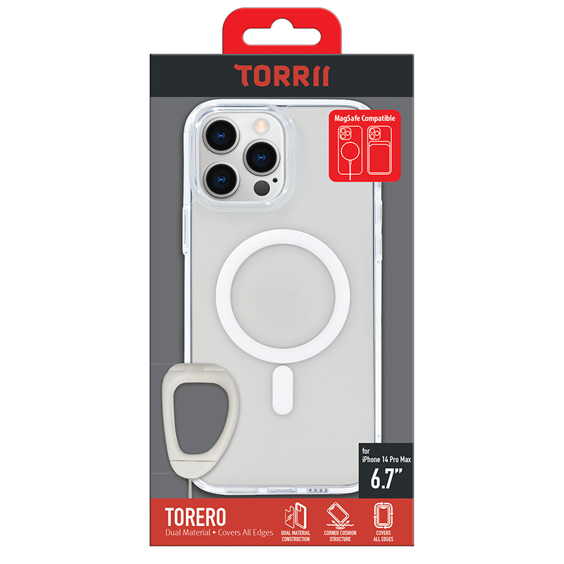 Torrii Torero Magsafe Case For Apple iPhone 14 Pro Max - Clear