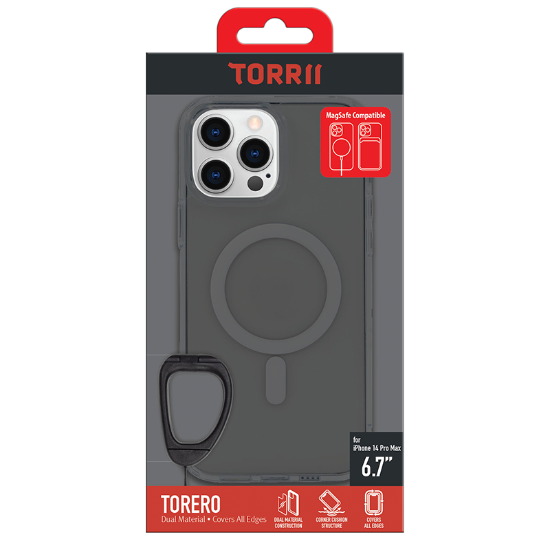 Torrii Torero Magsafe Case For Apple iPhone 14 Pro Max - Black