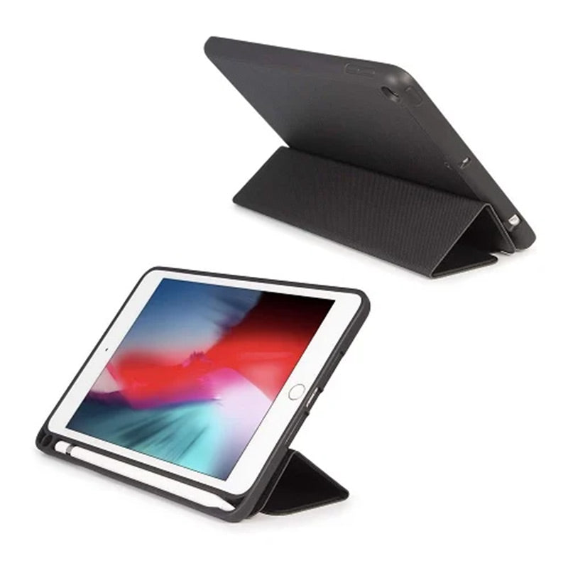 Torrii Torrio Wallet For iPad Mini 5 With Apple Pencil Holder - Black