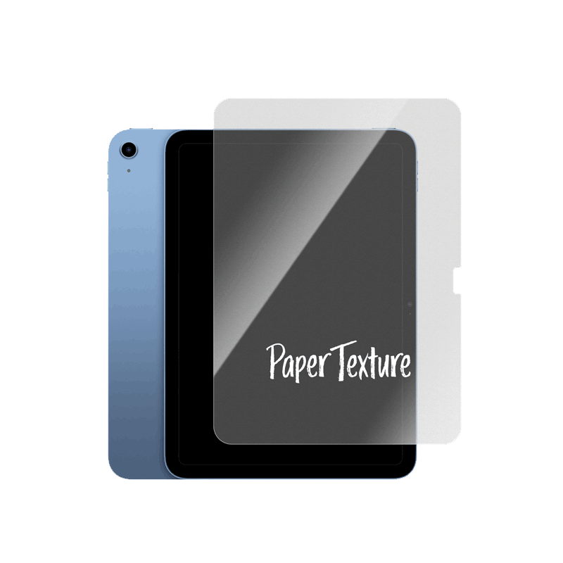 Torrii Bodyglass Paper Texture glass screen protector For iPad 10.9" (10th Gen. Year 2022) – Clear