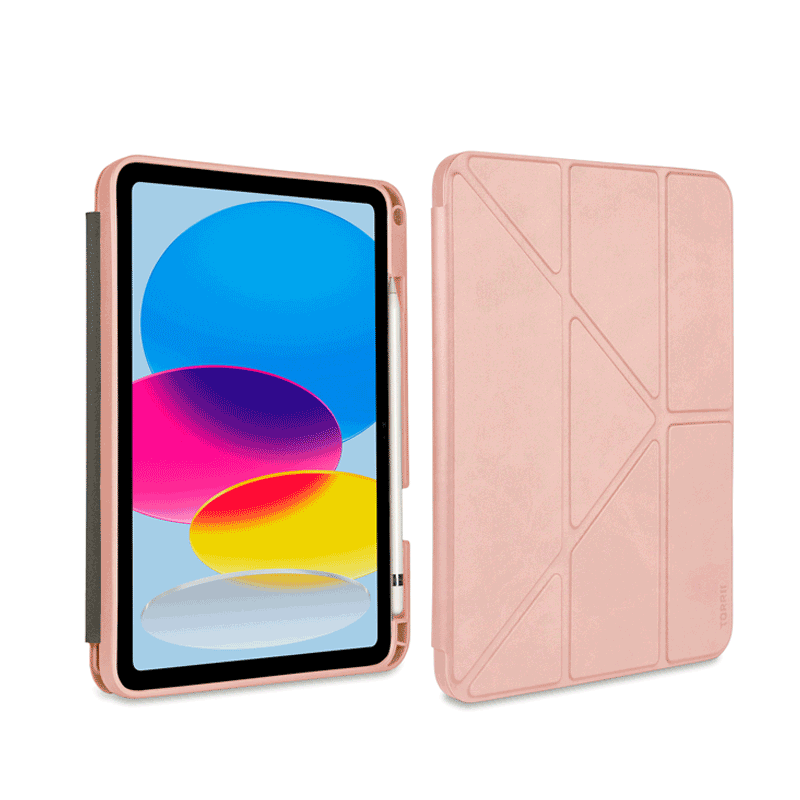 Torrii TORRIO Plus Wallet case for iPad 10.9" (10th Gen. Year 2022) – Pink