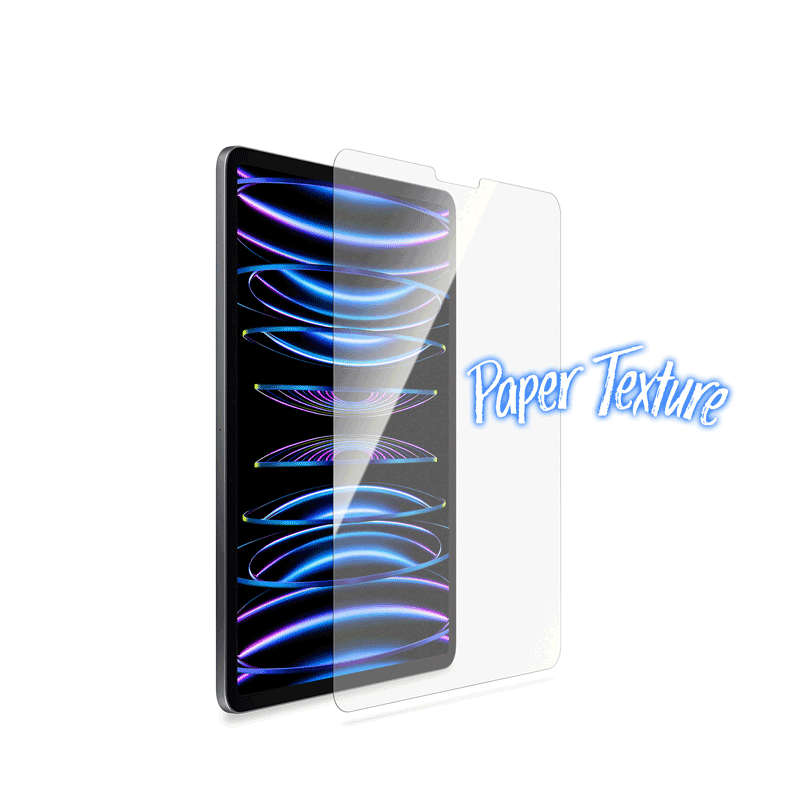 Torrii Bodyglass Paper Texture glass screen protector for Apple iPad Pro 11" (4th/3rd/2nd/1st Gen.) & Apple iPad Air 10.9” (5th/4th Gen.) - Clear
