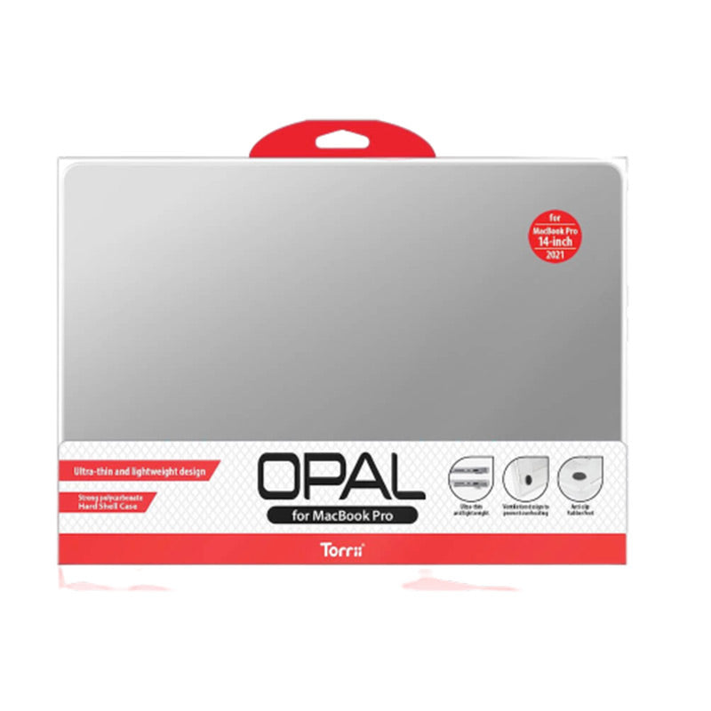 Torrii OPAL Series Case With Retina Display & Touch Id For Macbook Pro 14-inch 2021 - Clear
