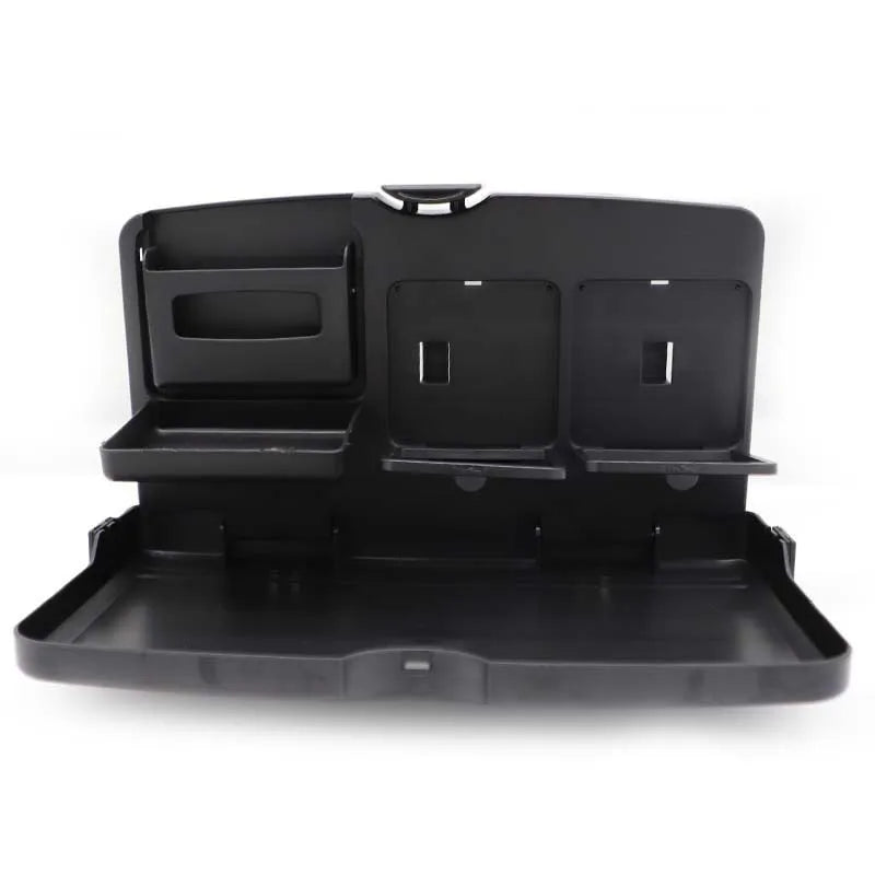 Multi-function Plastic Car Seat Back Organizer Foldable Table Travel Foldable Dining Tray