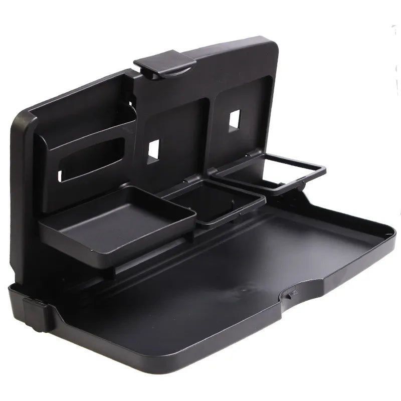 Multi-function Plastic Car Seat Back Organizer Foldable Table Travel Foldable Dining Tray