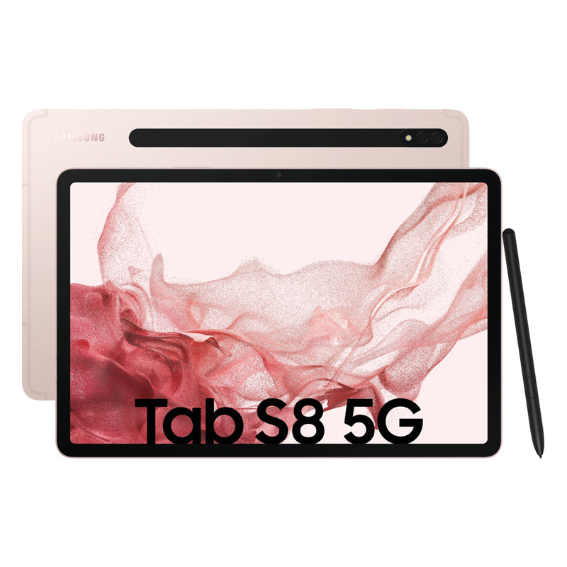 Samsung Galaxy Tab S8 - 11" TFT / 8GB / 128GB / WiFi / 5G / Pink - Tablet
