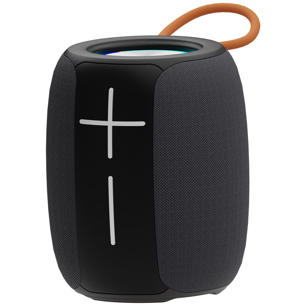 Powerology Ghost Speaker - Bluetooth 5.0 / Water-Resistant / Black
