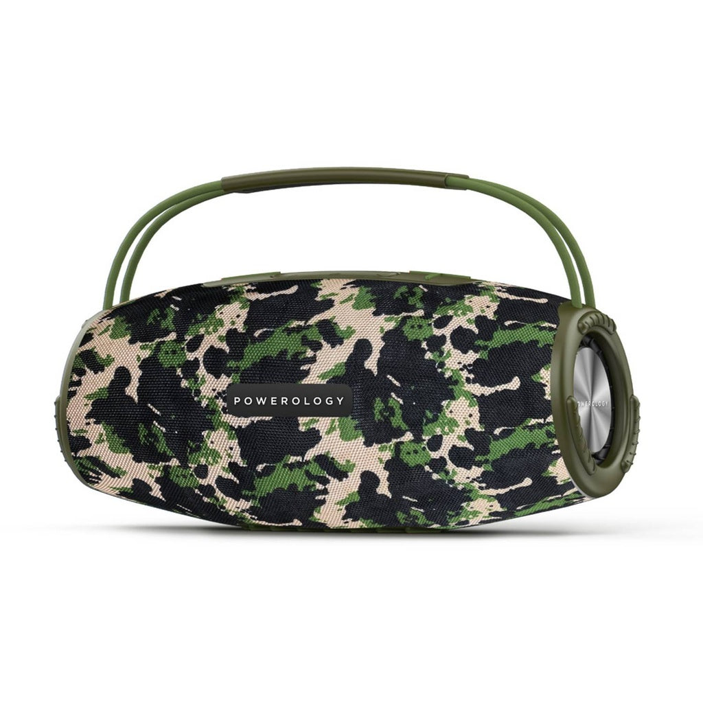 Powerology Phantom Portable Bluetooth Speaker - Bluetooth / Camo