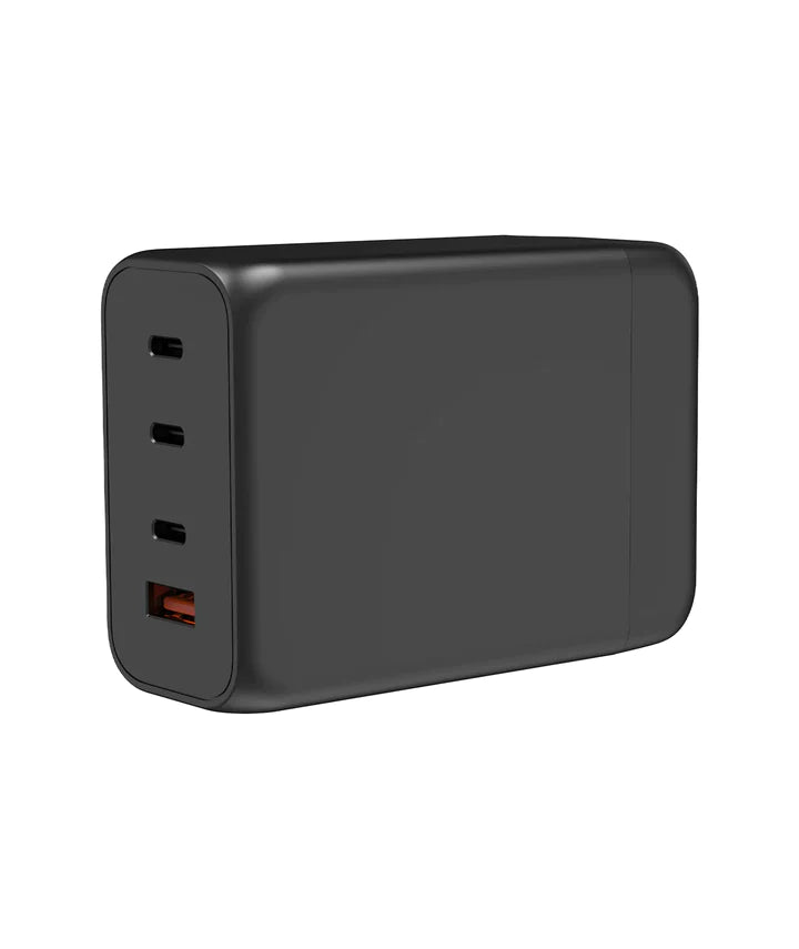 Powerology GaN Smart Charging Terminal - 200W / USB-C / USB-A / Black