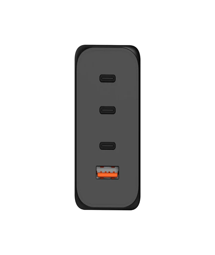 Powerology GaN Smart Charging Terminal - 200W / USB-C / USB-A / Black