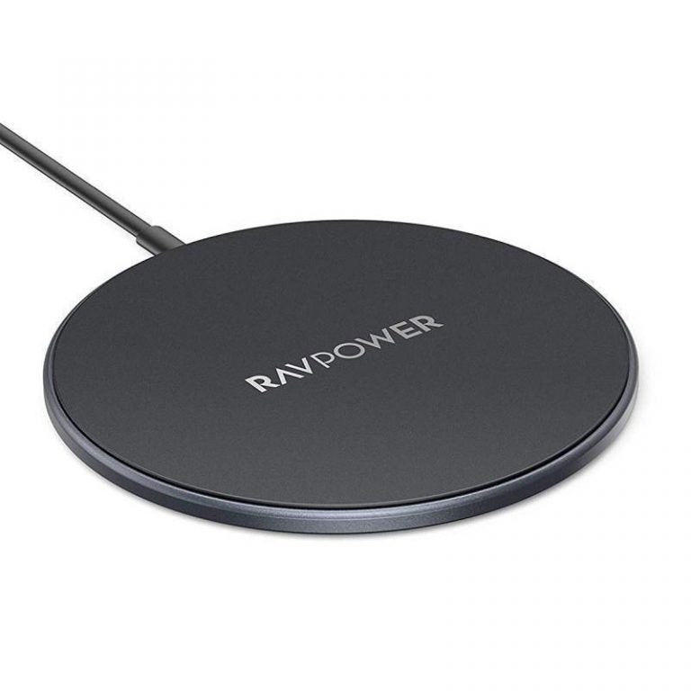 RAVPower RP-WC012 Magnetic Wireless Charger for iPhone 12/12 Pro Max/mini/AirPods Pro - Black