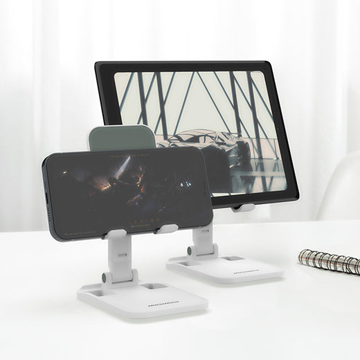 RockRose Foldable Desktop Phone Stand - White