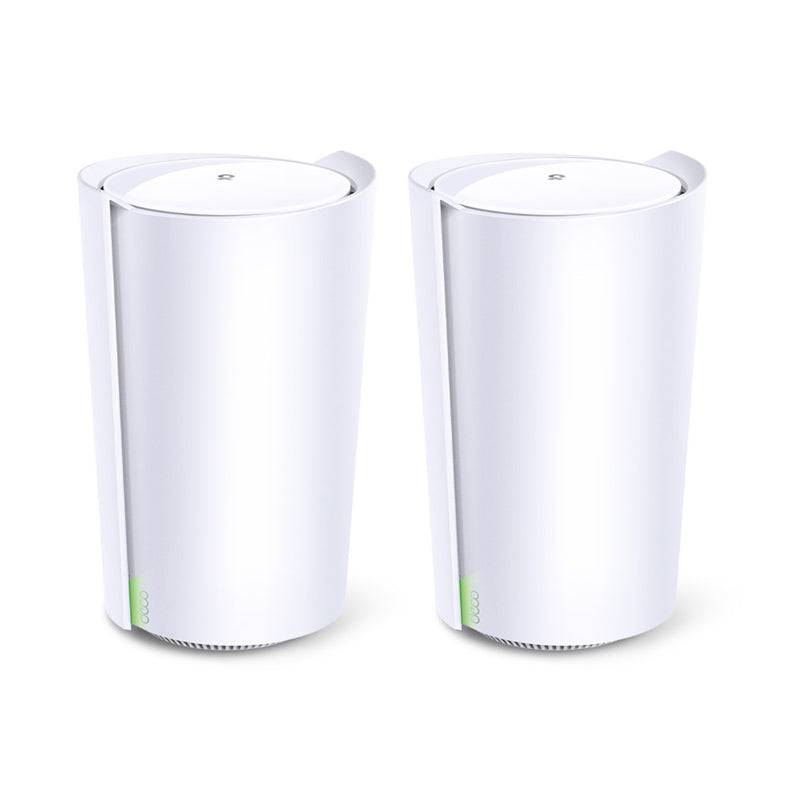 TP-Link Deco X90 Whole Home Mesh Wi-Fi System - 6600 Mbps / 2.4GHz, 5GHz / WAN / LAN - Pack of 2