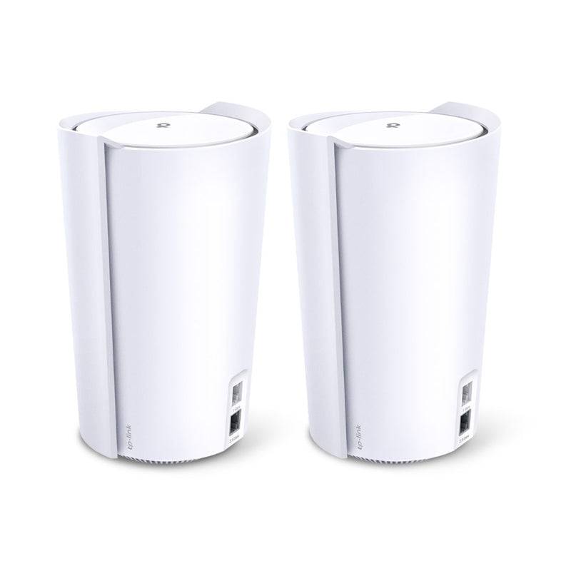 TP-Link Deco X90 Whole Home Mesh Wi-Fi System - 6600 Mbps / 2.4GHz, 5GHz / WAN / LAN - Pack of 2