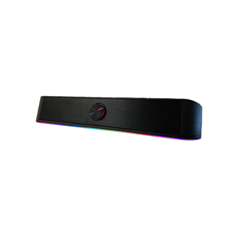 Twisted Minds RGB 2.0 Wired Gaming Sound bar - 3.5mm Jack / USB / 65dB / Black