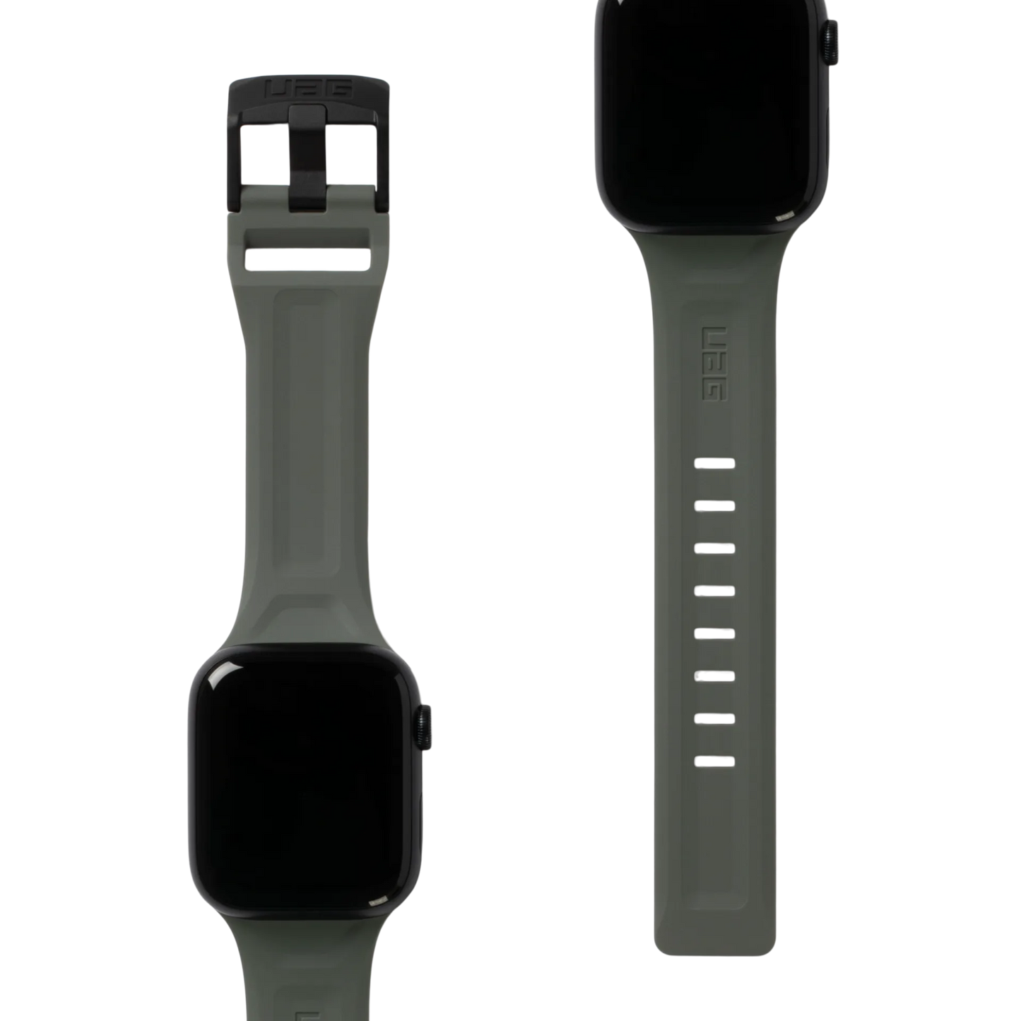 UAG Ultra Scout Silicone Watch Strap - Apple Watch 45mm /  44mm / 42mm / Foliage Green