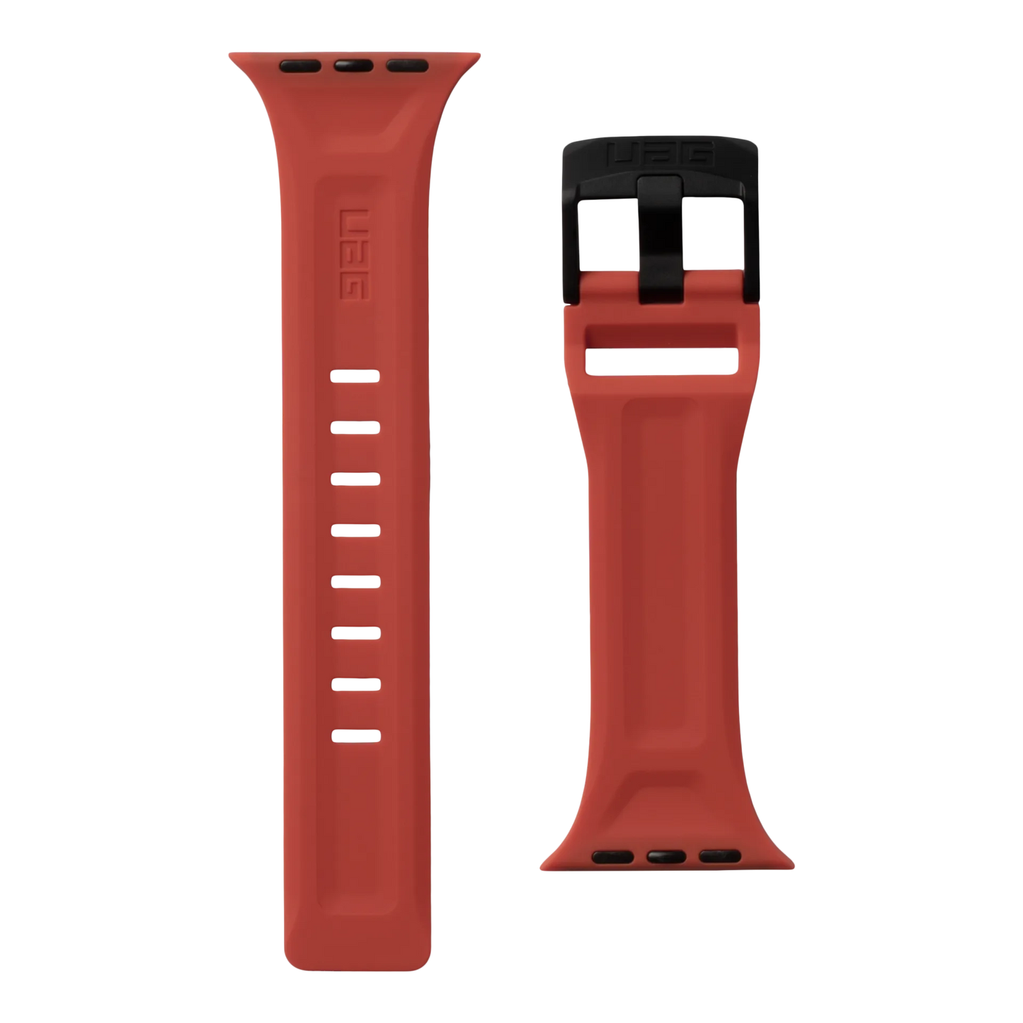 UAG Ultra Scout Silicone Watch Strap - Apple Watch 45mm / 44mm /42mm / Rust