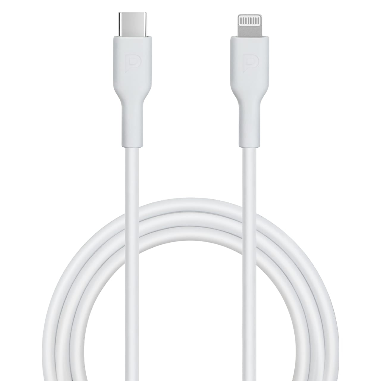 Powerology Typce-C To Lightning Cable - 1.2M / 20W / White