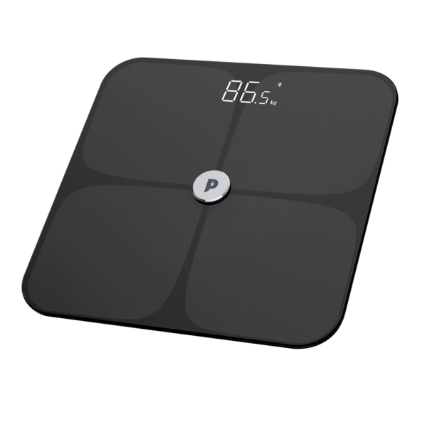 Powerology Smart Body Scale Balance Intelligente WiFi - Black