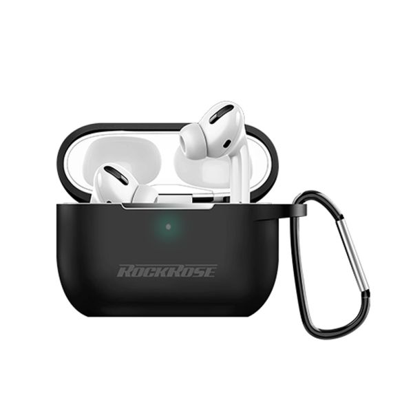 Rockrose Veil III Silicone Case For Airpods Pro - Black