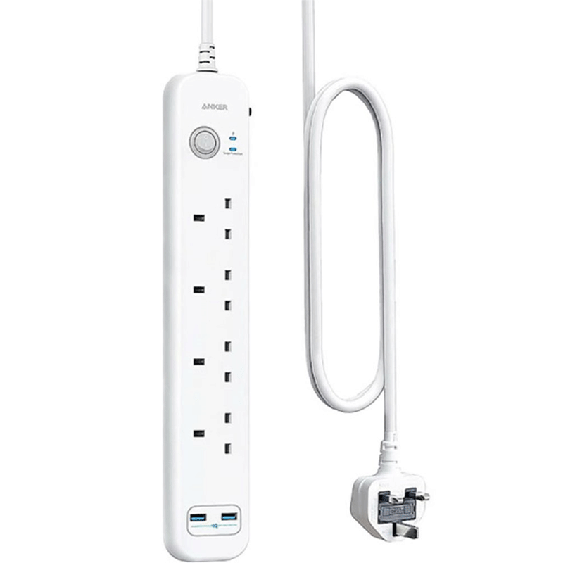 Anker 322 USB Power Strip 4 in 1 - White