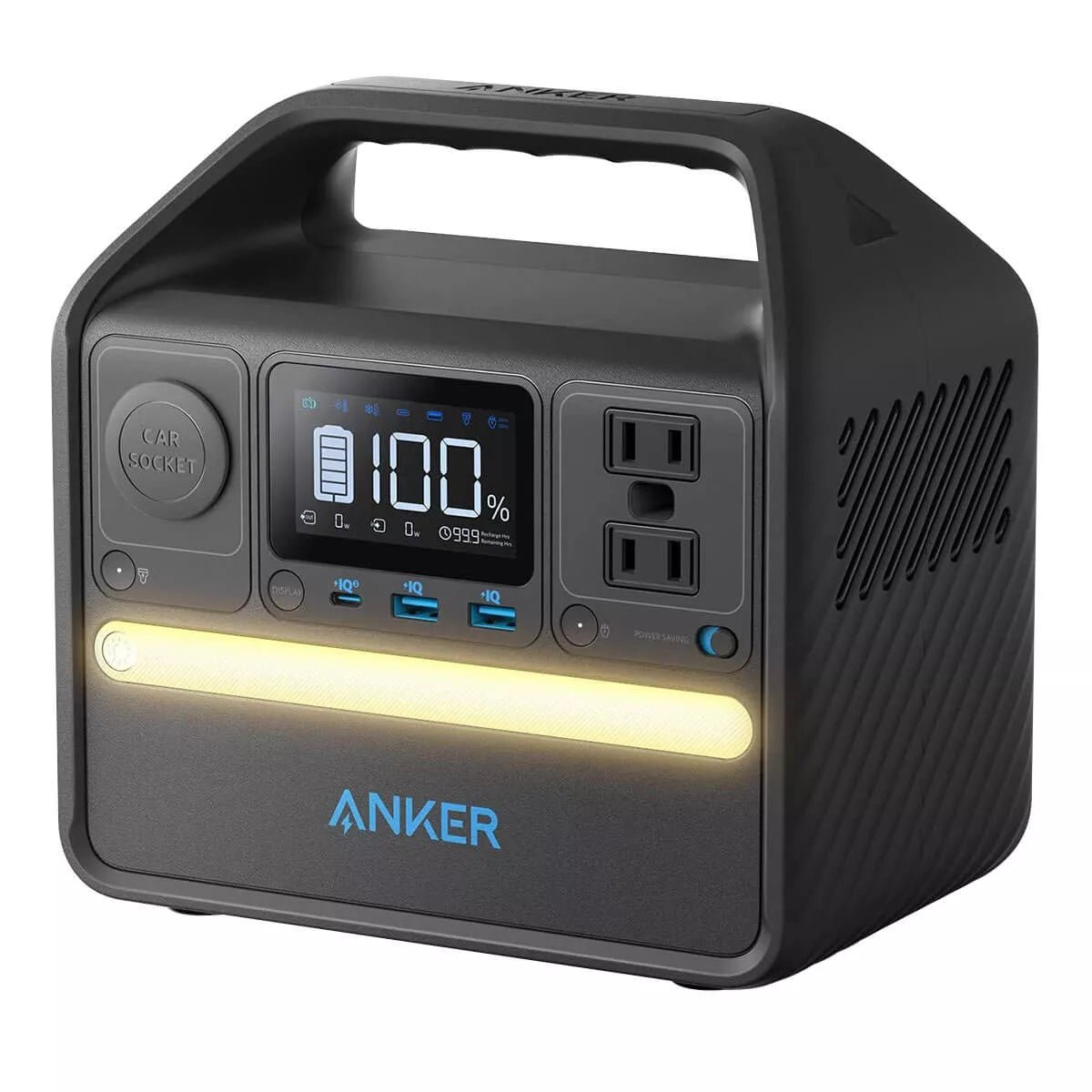 Anker 521 Portable Power Station (PowerHouse200W / 256Wh) - Black