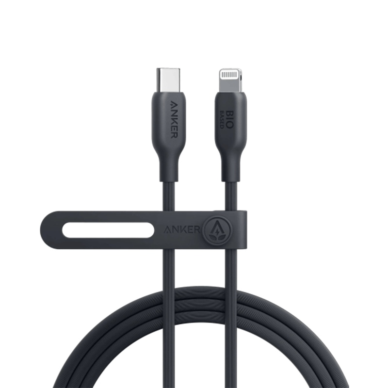 Anker 542 USB-C to Lightning Cable (Bio-Based) (1.8m/6ft) -Black