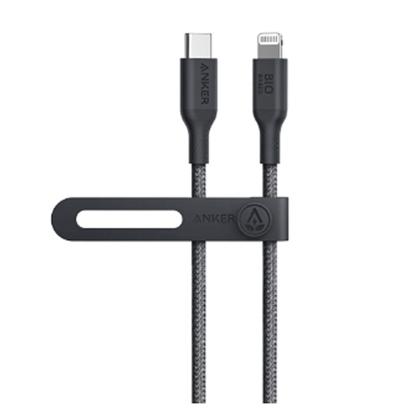 Anker 542 USB-C to Lightning Cable (Bio-Nylon) (1.8m/6ft) -Black