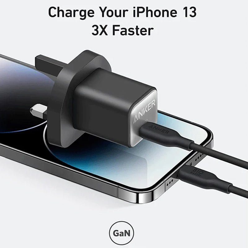 Anker 544 USB-C to USB-C Cable 140W (Bio-Based) (0.9m/3ft) -Black