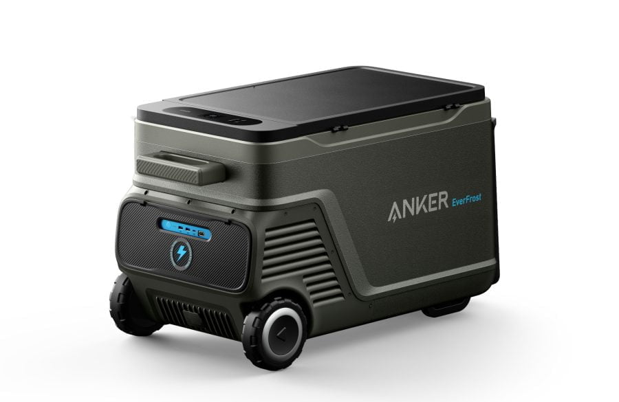 Anker EverFrost Powered Cooler 40 - Black / Green