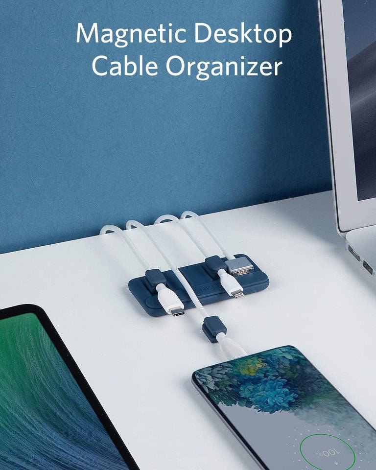 Anker Magnetic Cable Holder – Blue