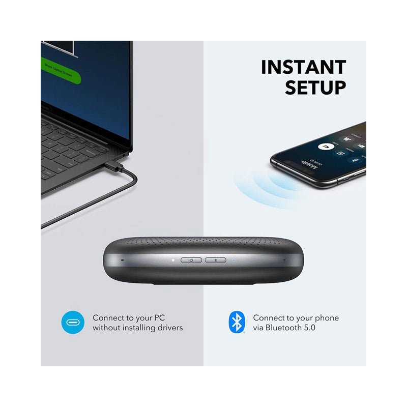 Anker PowerConf - Bluetooth / USB Speakerphone / Black